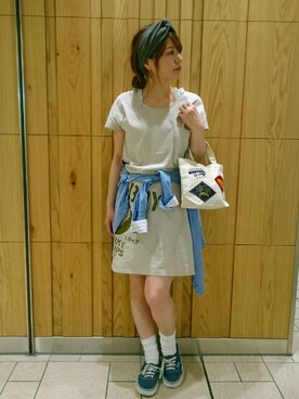 Takematsuさん（レディース・156cm）の春コーディネート