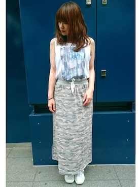 Takematsuさん（レディース・156cm）の夏コーディネート