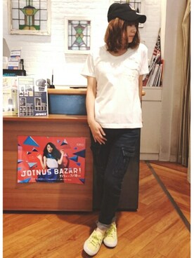 Takematsuさん（レディース・156cm）の夏コーディネート