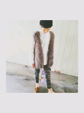 「koreaのアイテム（その他パンツ、その他）」を使った、Y&R..さん（キッズ）の冬コーディネート