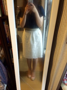 「STRAWBERRY FIELDS」｜はあちゃんさん（レディース・157cm）の夏コーディネート