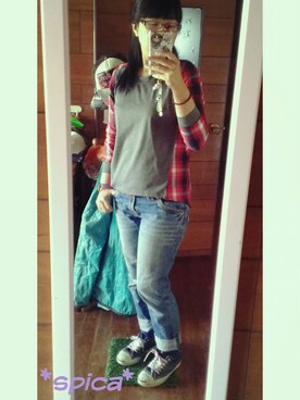 「水曜日のアリス」｜*spica*さん（レディース・155cm）の秋コーディネート