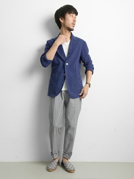 moriyamaさん（メンズ・172cm）の夏コーディネート