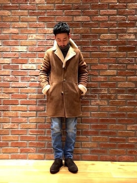 「URBAN RESEARCH」｜moriyamaさん（メンズ・172cm）の冬コーディネート