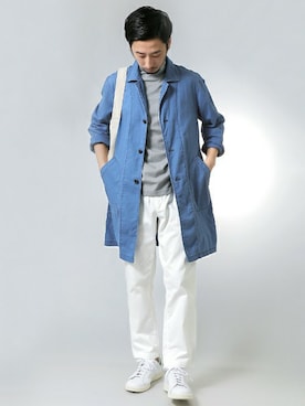「URBAN RESEARCH（アーバンリサーチ）のアイテム（その他アウター）」を使った、moriyamaさん（メンズ・172cm）の春コーディネート