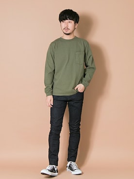 moriyamaさん（メンズ・172cm）の冬コーディネート