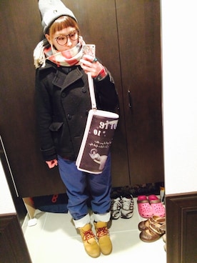 「COGU（コグ）のアイテム」を使った、mayuさん（レディース・154cm）の春コーディネート