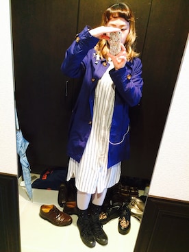 「COGU（コグ）のアイテム」を使った、mayuさん（レディース・154cm）の春コーディネート