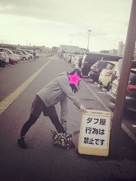 「ライブ」｜「アイテム（ナイロンジャケット）」を使った、鋭利さん（レディース・155cm）の秋コーディネート