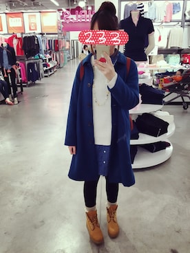 「ELLIFE（エリフェ）のアイテム（ジャケット/アウター）」を使った、Ranさん（レディース・162cm）の冬コーディネート