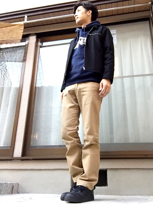 「nike air force 1 07(nike)」使用まりも的搭配