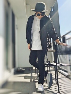 「誕生日」｜「アイテム（ナイロンジャケット）」を使った、SHOGOFCT【BNG】さん（メンズ・168cm）の秋コーディネート