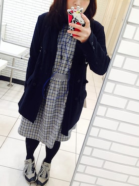「寒いです」｜みなみさん（レディース・161cm）の秋コーディネート