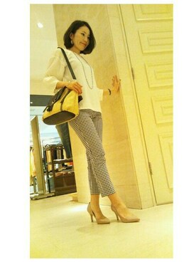 スタッフさん（レディース・157cm）の春コーディネート