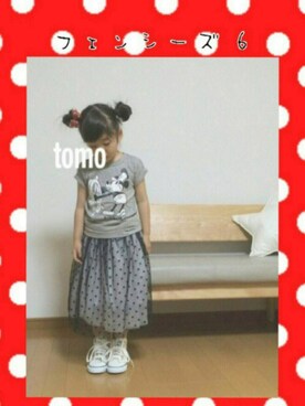 「ﾐｷﾐﾆﾌｪｽ」｜aya＊tomoさん（キッズ・110cm）の夏コーディネート