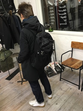 「Undercoverism（アンダーカバイズム）のアイテム」を使った、SHIROさん（メンズ・170cm）の冬コーディネート