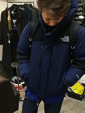 「ACNE（アクネ）のアイテム」を使った、SHIROさん（メンズ・170cm）の冬コーディネート