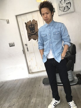 「アイテム（アクセサリー）」を使った、SHIROさん（メンズ・170cm・30代）の冬コーディネート