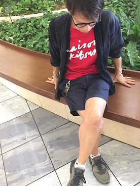 「アイテム（カーディガン/ボレロ）」を使った、SHIROさん（メンズ・170cm・30代）の春コーディネート