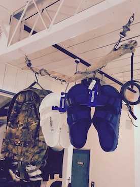 「アイテム（サンダル）」を使った、SHIROさん（メンズ・170cm・30代）の春コーディネート