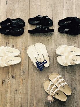 「アイテム（サンダル）」を使った、SHIROさん（メンズ・170cm・30代）の春コーディネート