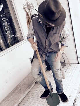 「アイテム（その他）」を使った、SHIROさん（メンズ・170cm・30代）の春コーディネート