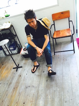 「ROLEX（ロレックス）のアイテム」を使った、SHIROさん（メンズ・170cm）の春コーディネート