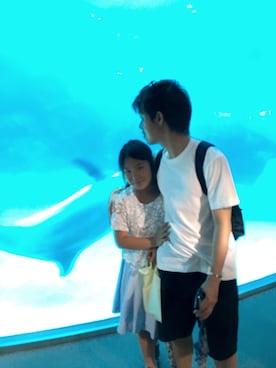 「THOM BROWNE（トムブラウン）のアイテム」を使った、SHIROさん（メンズ・170cm）の夏コーディネート