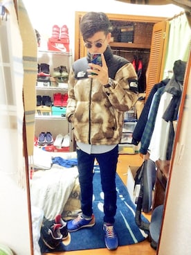「Paul Smith（ポールスミス）のアイテム（その他シューズ）」を使った、おしむ@KENZO_MENさん（メンズ・173cm）の冬コーディネート