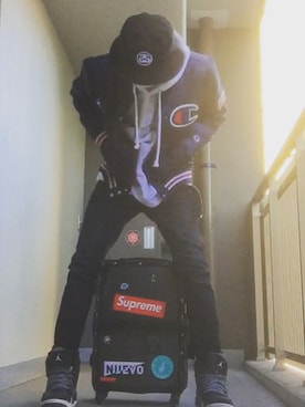 MiNATOさん（メンズ・171cm）の冬コーディネート