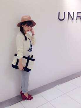 Naoko.Hosokiさん（レディース・153cm）の冬コーディネート