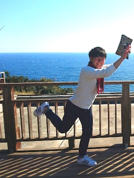 びーーーんさん（メンズ・172cm）の春コーディネート