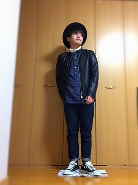 H.Kさん（メンズ・168cm）の冬コーディネート