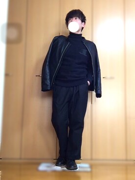 H.Kさん（メンズ・168cm）の冬コーディネート