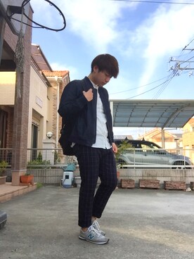 H.Kさん（メンズ・168cm）の春コーディネート