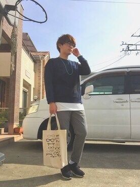 H.Kさん（メンズ・168cm）の春コーディネート