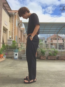 H.Kさん（メンズ・168cm）の夏コーディネート