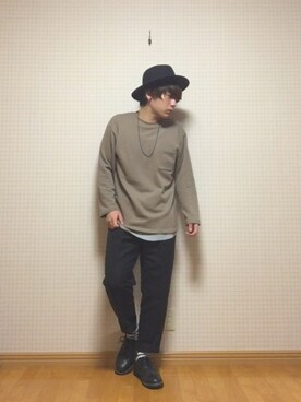 H.Kさん（メンズ・168cm）の秋コーディネート