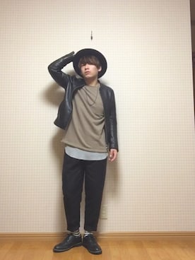 H.Kさん（メンズ・168cm）の秋コーディネート