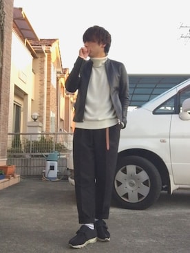 H.Kさん（メンズ・168cm）の冬コーディネート