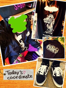 「RUDIE'S（ルーディーズ）のアイテム（ジャケット/アウター）」を使った、きのこ＠毒x毒x毒さん（メンズ・180cm）の秋コーディネート