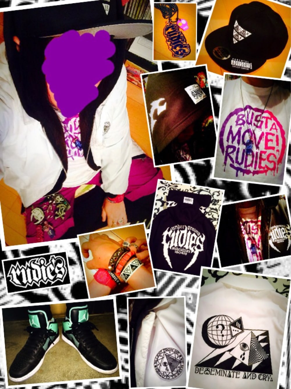 「RUDIE'S、パーカー、フード被るの好き、SILLENT FROM ME、コーチジャケット、ハーフパンツ、レギンス、NIKE」｜「RUDIE'Sのアイテム（キャップ、ブラック系）」を使った、きのこ＠毒x毒x毒さん（メンズ・180cm）の秋コーディネートの1枚目の写真