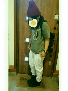 のりたさん(レディース・154cm)の秋コーディネート