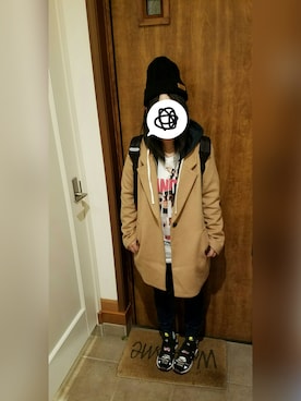 のりたさん（レディース・154cm）の冬コーディネート