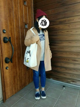 のりたさん(レディース・154cm)の冬コーディネート