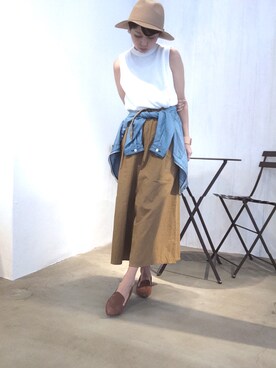 「VICTIM（ヴィクティム）のアイテム（ジャケット/アウター）」を使った、Rieko  さん（レディース・161cm）の秋コーディネート