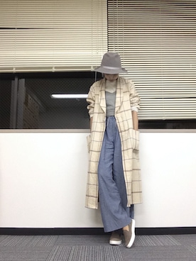 「アイテム（その他トップス）」を使った、Rieko  さん（レディース・161cm）の秋コーディネート