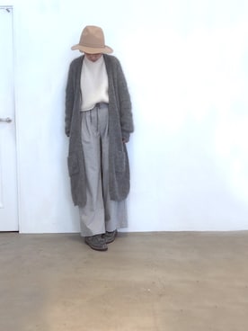 「Rouge vif（ルージュヴィフ）のアイテム」を使った、Rieko  さん（レディース・161cm）の秋コーディネート