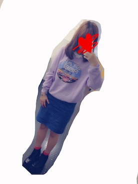 「アイテム（ブーティ）」を使った、S☺︎さん（レディース・155cm・10代）の秋コーディネート
