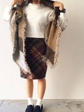 ちひろさん（レディース・154cm）の秋コーディネート